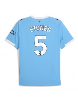 Billige Manchester City John Stones #5 Hjemmedrakt 2025-26 Kortermet